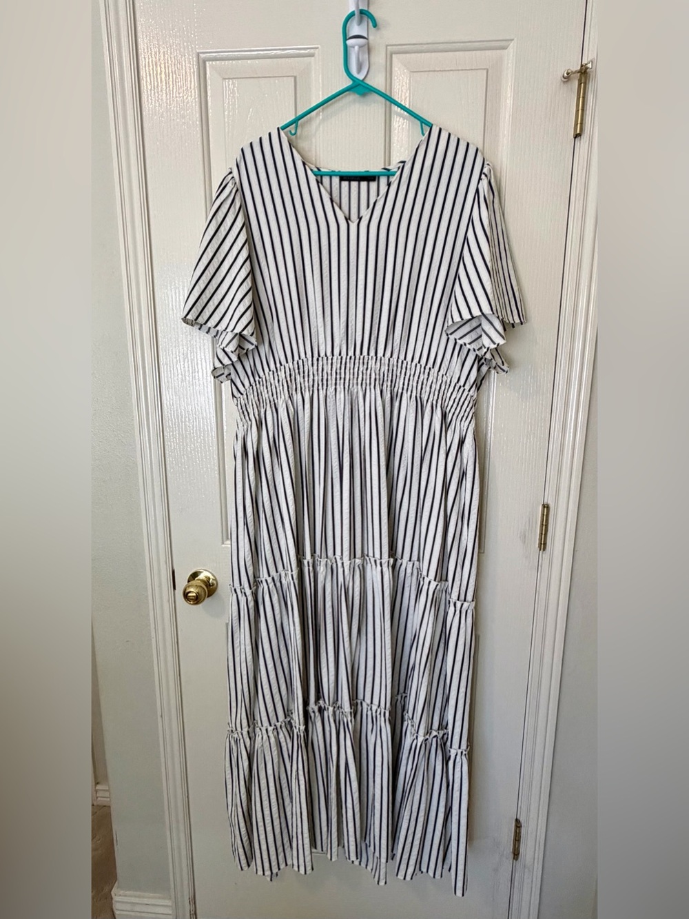 Striped Mikarose Dress